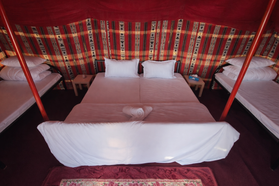 Rooms and beds at Ocean Camp Bar Al Hikman Rooms and beds at Ocean Camp Bar Al Hikman