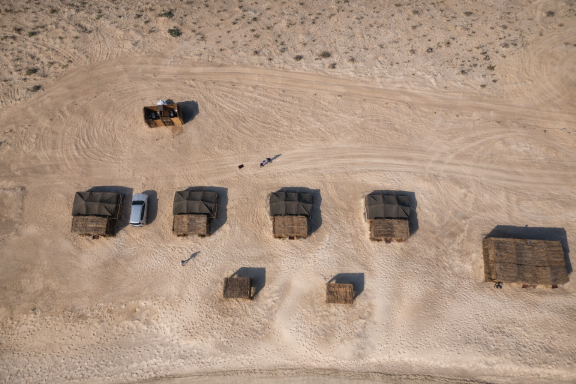 Bird's-eye view of Ocean Camp Bar Al Hikman Bird's-eye view of Ocean Camp Bar Al Hikman
