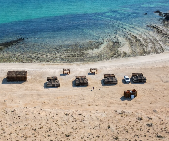 Ocean Camp Tents in Bar Al Hikman
