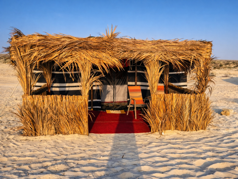 Ocean Camp Tent in Bar Al Hikman