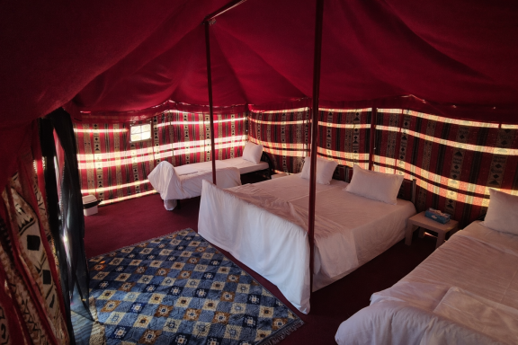 Rooms and beds at Ocean Camp Bar Al Hikman Rooms and beds at Ocean Camp Bar Al Hikman